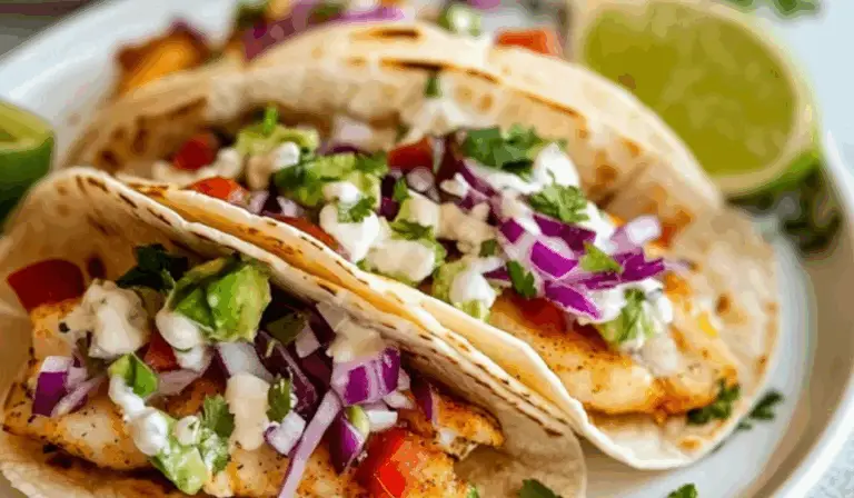 Easy Tilapia Fish Tacos: A Flavorful, Foolproof Dinner for Beginners