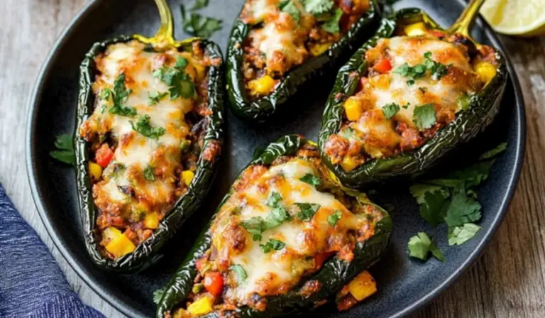 Stuffed Poblano Peppers: A Beginner-Friendly Recipe to Savor