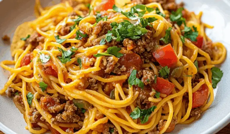 Taco Spaghetti: A Delicious and Easy Fusion Dinner for Every Day