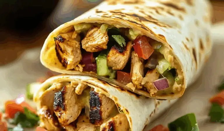 Smoky Chipotle Ranch Grilled Chicken Burrito: A Flavorful Twist on a Classic