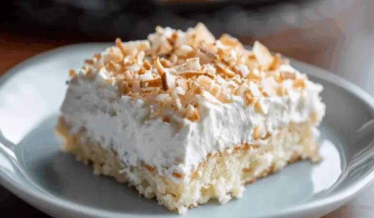 Toasted Coconut Tres Leches Cake: A Tropical Twist on a Classic Dessert