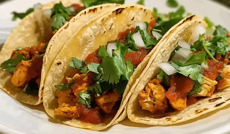 Savory and Simple Chicken Tacos for Every Occasion