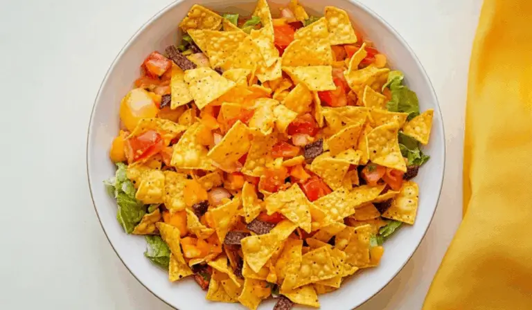 Crunchy Dorito Taco Salad with Chicken