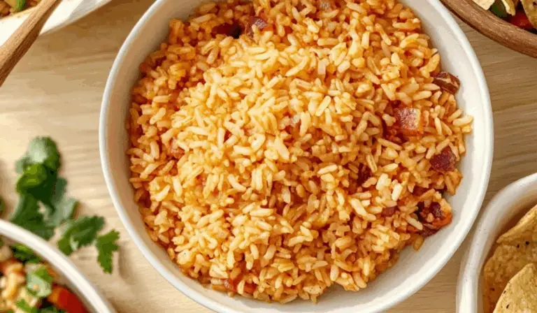 Easy Mexican Rice with Chicken or Beef: A Flavorful One-Pot Meal