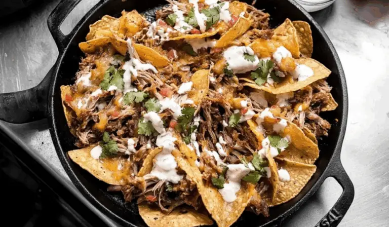 Loaded Skillet Chicken Nachos: A Flavorful and Easy Crowd-Pleaser