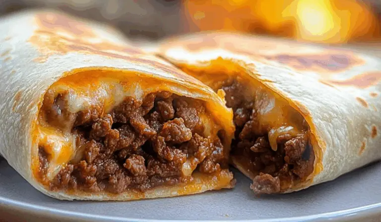 Crispy Beef and Cheese Chimichangas (No Pork): A Perfectly Golden Homemade Tex-Mex Classic