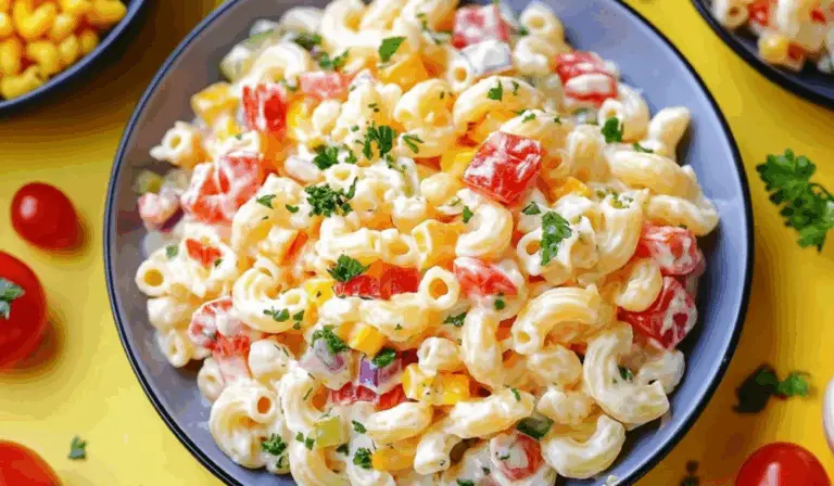 Mac-Daddi-Roni Salad: A Bold and Creamy Macaroni Salad Makeover with Chicken