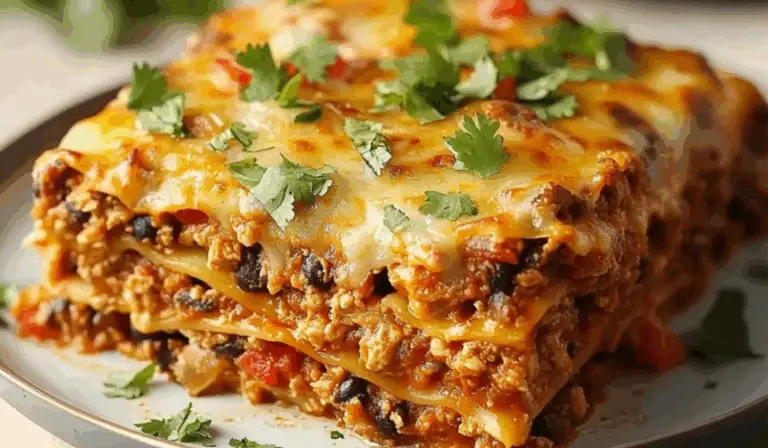 Mexican Lasagna: A Flavorful Twist on a Classic Favorite