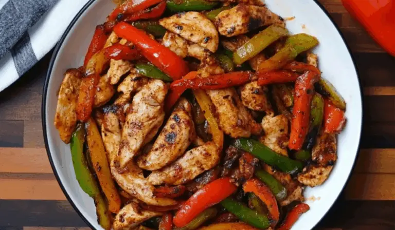 Sizzling Chicken Fajitas: A Flavorful and Easy Weeknight Delight