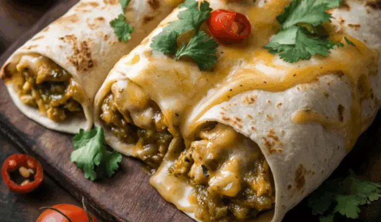 Smothered Green Chili Burritos: A Flavorful Twist on a Classic Favorite
