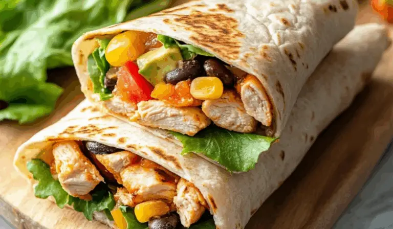Southwest Chicken Wrap: A Flavorful Fusion of Spice and Freshness