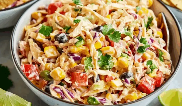 Easy Mexican Coleslaw with Grilled Chicken