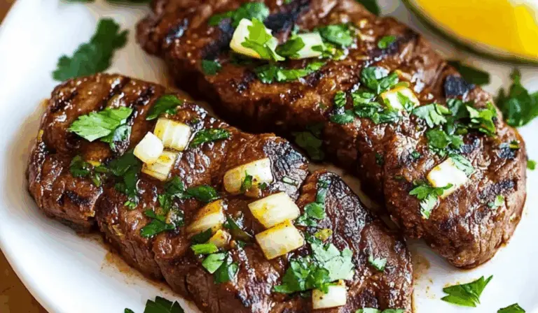 Garlic Guajillo Steak