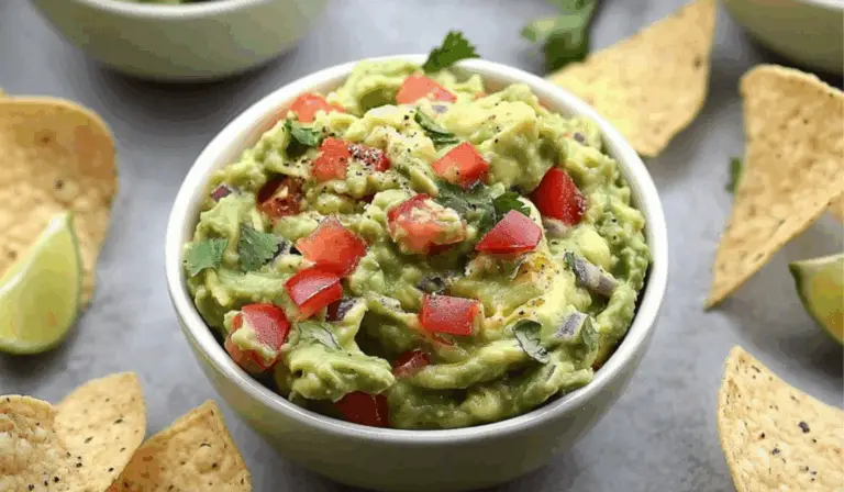 Classic Guacamole: A Simple and Flavorful Avocado Dip