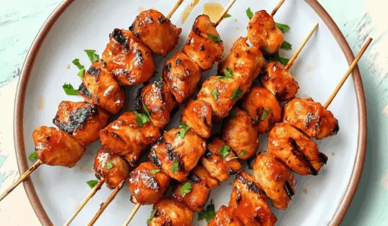 Pinchos de Pollo: Authentic Puerto Rican Chicken Skewers Recipe