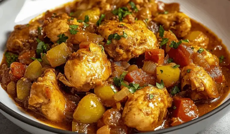 Hearty Pollo Guisado: A Flavorful Latin Chicken Stew