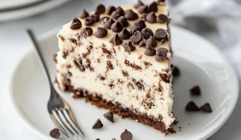 Decadent Chocolate Chip Cheesecake Layer Cake – A Perfect Make-Ahead Dessert for Any Occasion