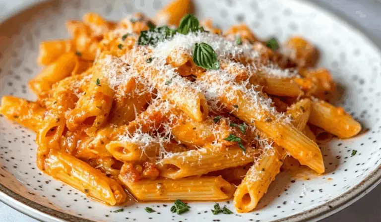Creamy Tomato-Garlic Pasta with Chicken: A Comforting 30-Minute Meal