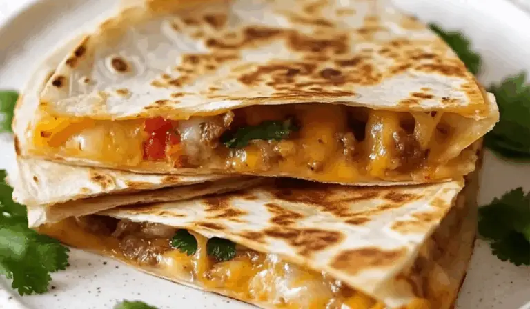 Crispy Chicken Quesadillas: A Simple and Flavorful Homemade Meal