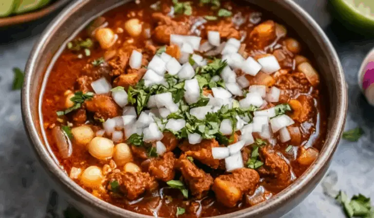 Hearty Red Pozole (With Chicken or Beef): A Traditional Mexican Stew for All Seasons