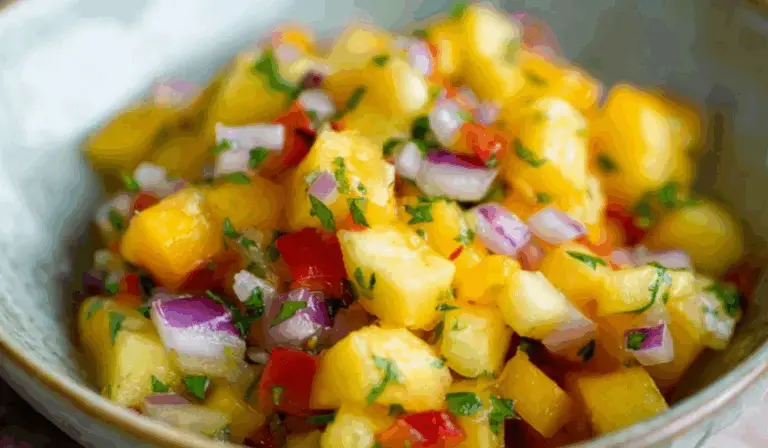 Tropical Mango & Pineapple Salsa: A Refreshing, Zesty Fruit Salsa for Any Occasion