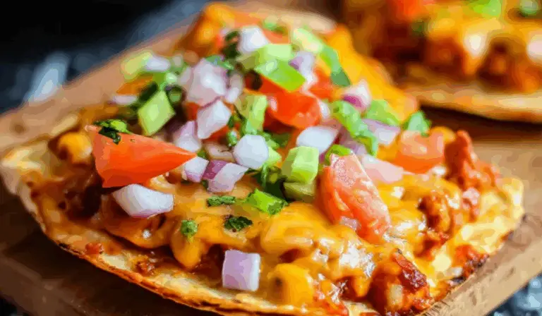 Crispy Mexican Pizzas with Chicken or Beef: A Flavorful Homemade Twist on a Takeout Classic