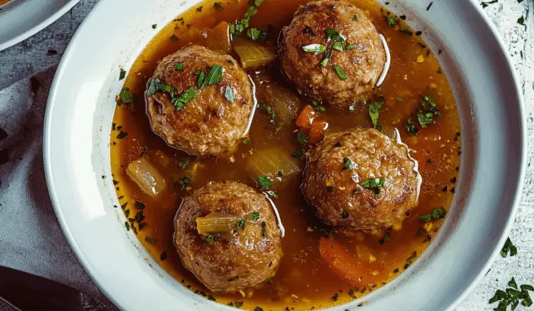 Hearty Mexican Albondigas Soup (with Chicken or Beef)