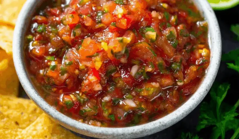 Fresh Peach Pico de Gallo with Tomato and Lime: A Bright Summer Salsa