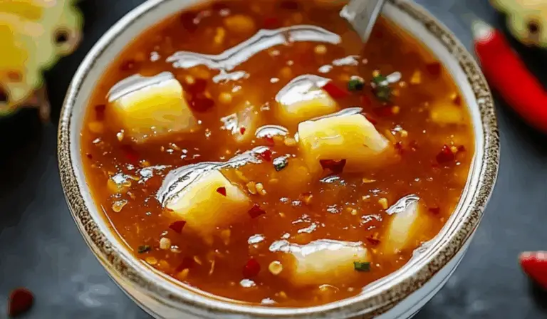 Sweet Chili Pineapple Sauce: A Tropical Twist for Every Dish