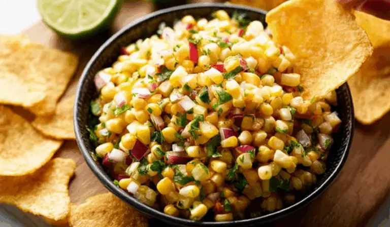Zesty Chipotle Corn and Jalapeño Salsa with Chicken – A Flavorful and Fresh Side for Any Occasion