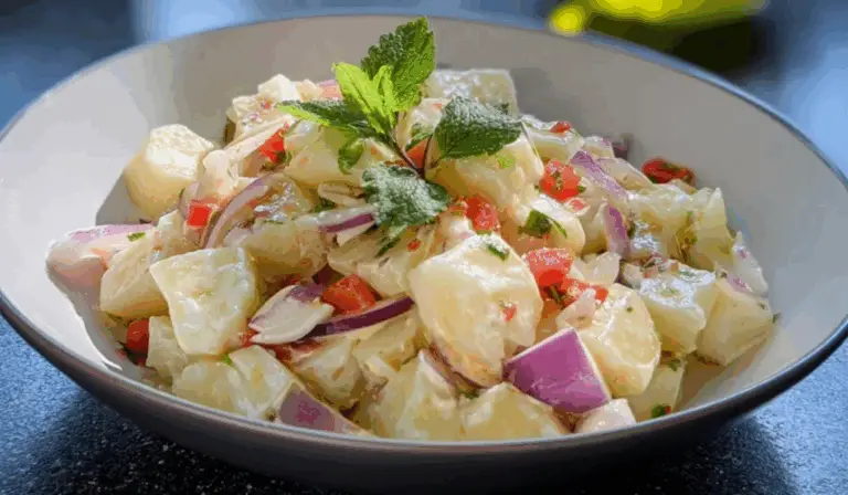 Chicken & Yucca Salad – A Creamy, Hearty Alternative to Potato Salad
