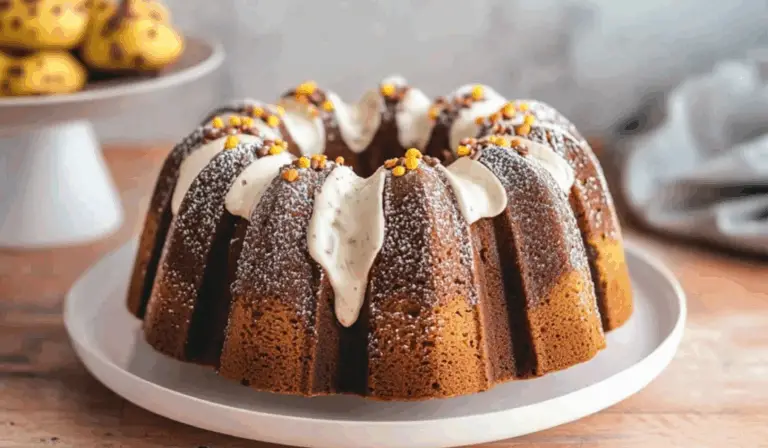 Neapolitan Bundt Cake – A Classic Trio in One Stunning Dessert