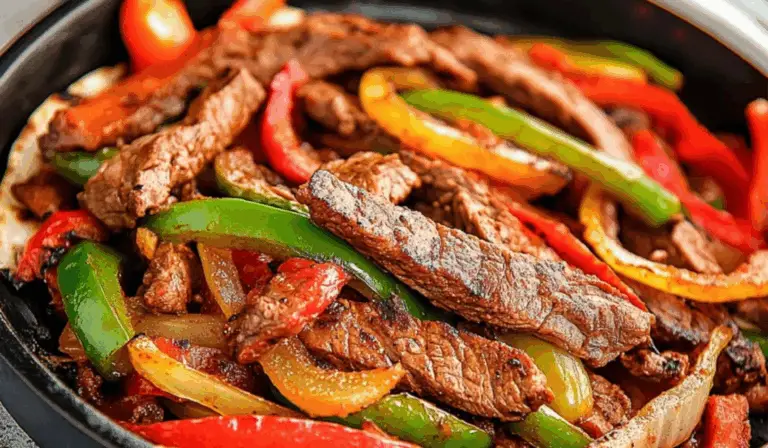 Sizzling Beef Steak Fajitas – A Flavorful Tex-Mex Classic Made Easy