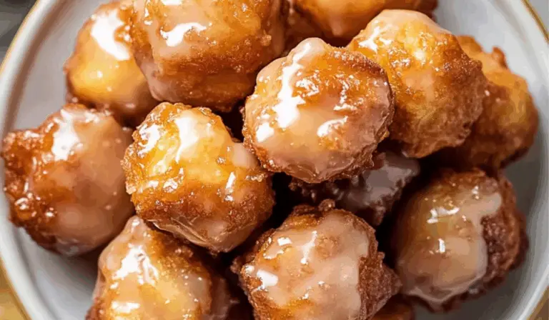 Irresistible Apple Fritter Bites (Baked & Glazed)