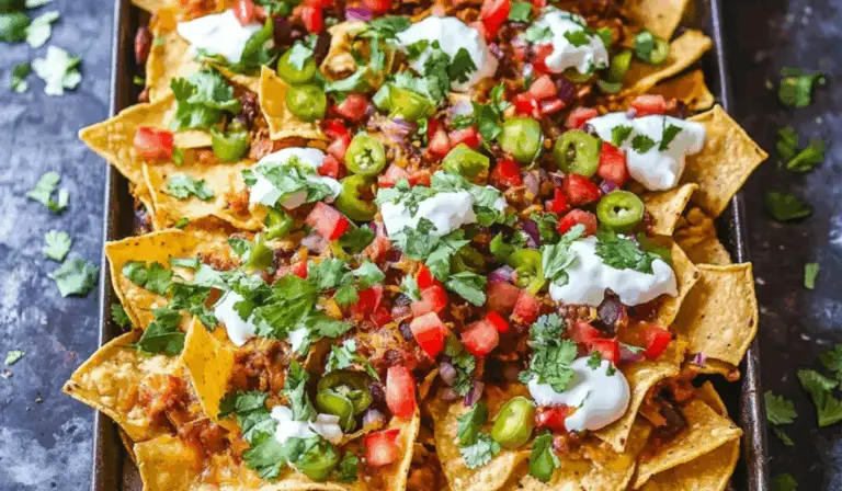 Sheet-Pan Chicken and Beef Nachos: An Easy, Flavor-Packed Family Favorite