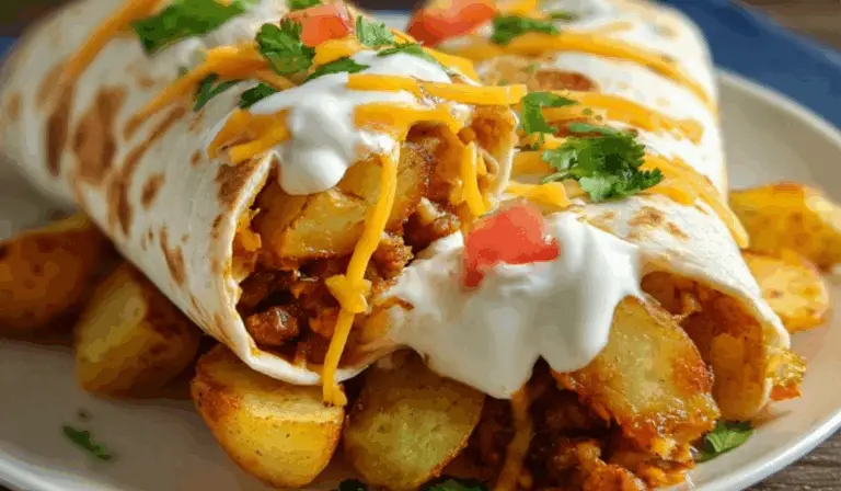 Beefy Cheesy Potato Burritos: A Hearty Family Favorite