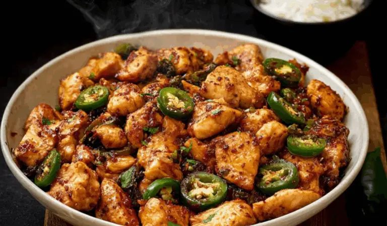 Sweet and Spicy Jalapeño Chicken Stir-Fry