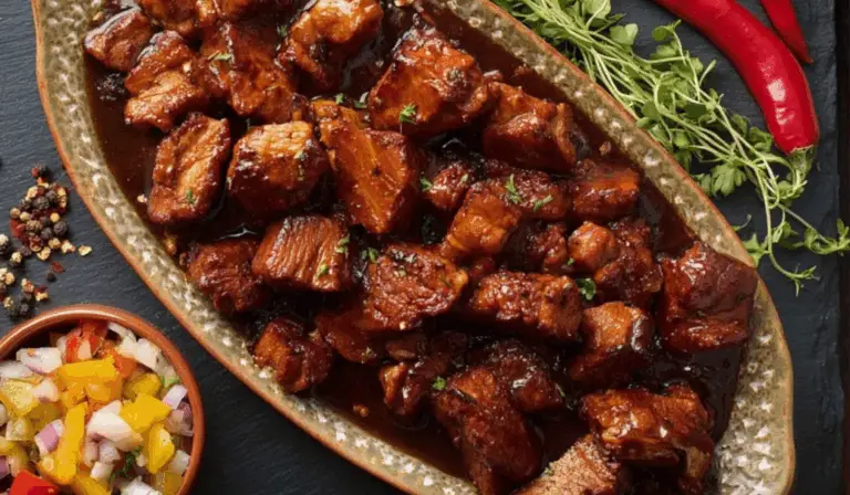 Asado de Pollo o Res en Salsa Roja: A Traditional Mexican Stew with a Twist