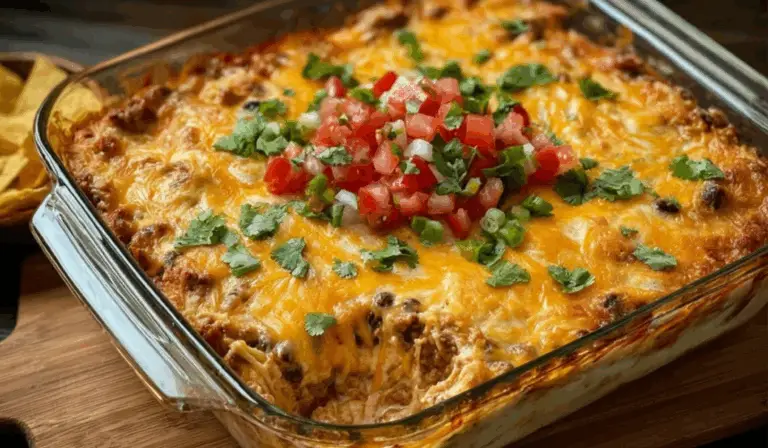 Cheesy Chicken Dorito Bake: A Tex-Mex Casserole Classic