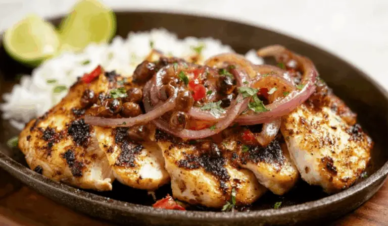 Sizzling Cuban Griddled Chicken: Classic Pollo a la Plancha