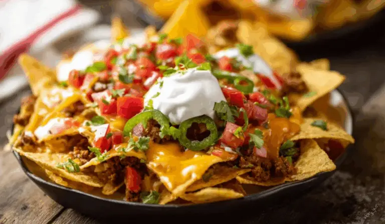 Ultimate Beef Nachos Supreme – A Loaded Taco Bell-Inspired Feast