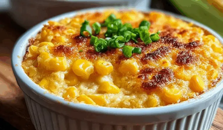 Cheesy Crack Corn Casserole with Savory Chicken or Beef – A No-Fail Comfort Classic