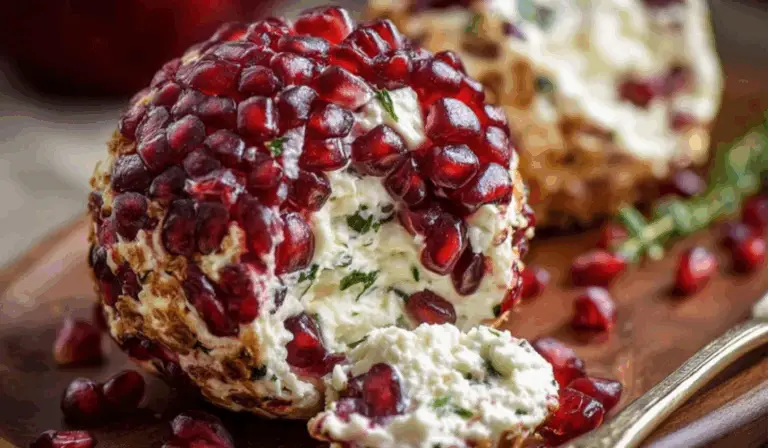 Pomegranate Cheeseball: A Festive and Flavorful Party Favorite