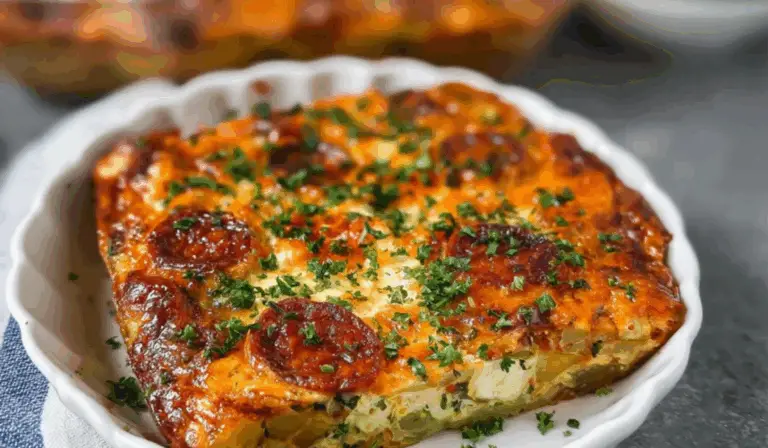 Spicy Chicken, Potato, and Egg Casserole: A Hearty Breakfast Favorite
